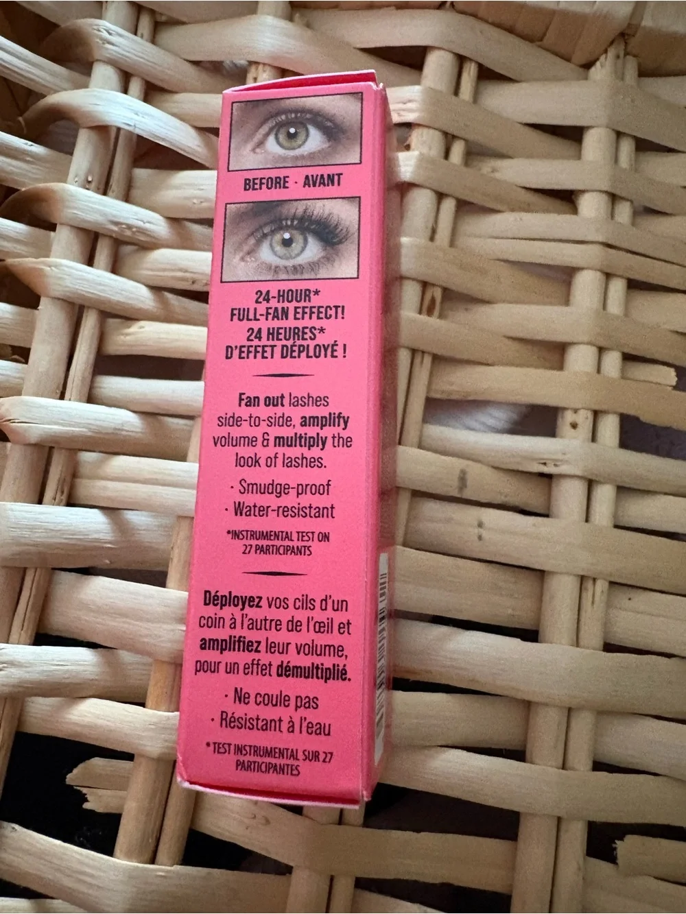 BENEFIT Fan Fest Fanning+Volumizing Mascara 0,1oz/3g Travel Size